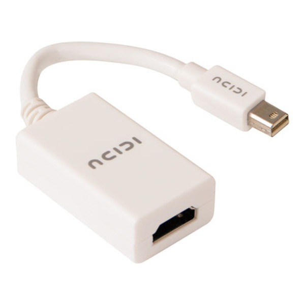 ICIDU Mini DP-HDMI 0.15 0.15m mini DisplayPort HDMI Weiß Videokabel-Adapter