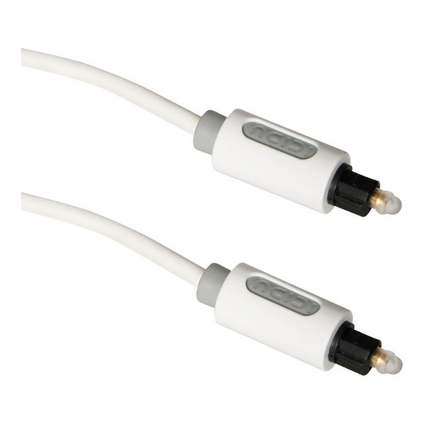 ICIDU Audio Optical Cable 2m White 2m TOSLINK TOSLINK Weiß