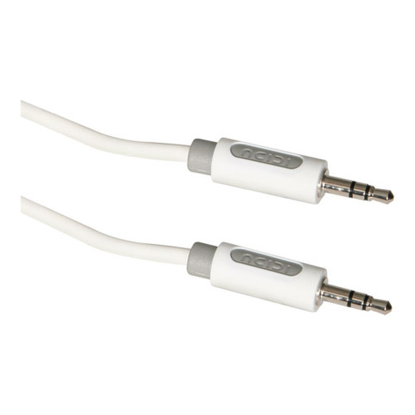 ICIDU Audio Cable 2m White 2m 3.5mm 3.5mm Weiß