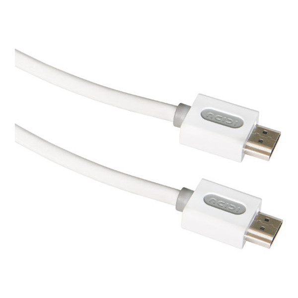 ICIDU HDMI High-Speed Cable 2m White 2m HDMI HDMI Weiß