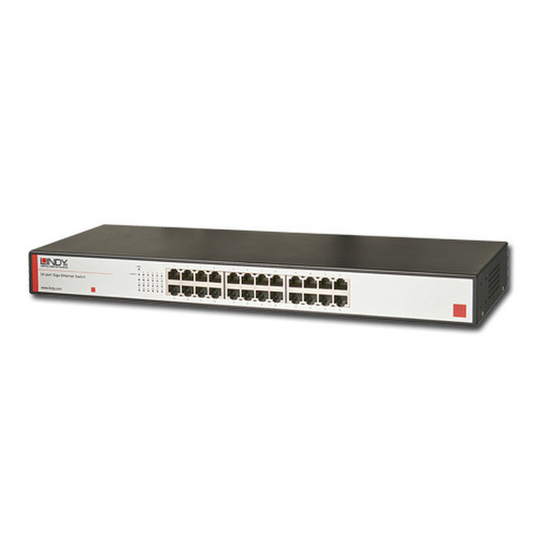 Lindy 24 x Gigabit Ethernet 1U