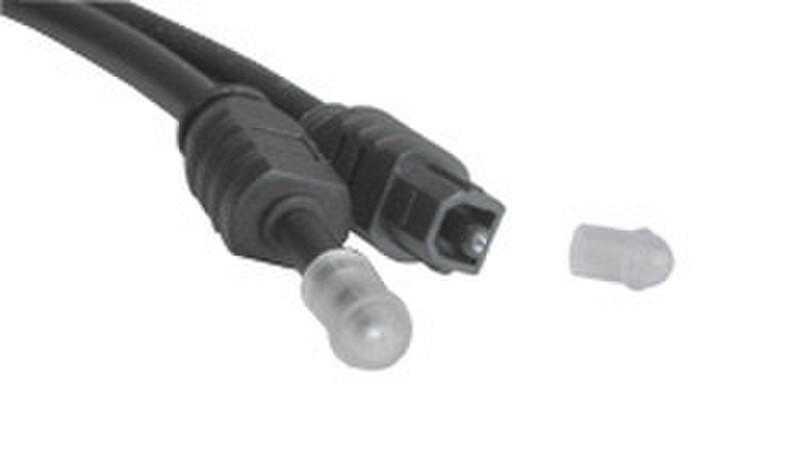 Lindy 35221 1m TOSLINK Mini-TOSLINK Schwarz Audio-Kabel
