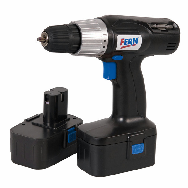 Ferm EBF-1800 Pistol grip drill 3100g Black,Blue,Silver cordless combi drill