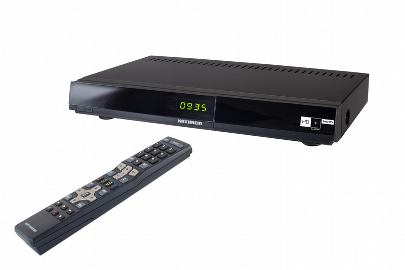 Kathrein UFS 935sw/HD+ Cable,Satellite Full HD Black TV set-top box
