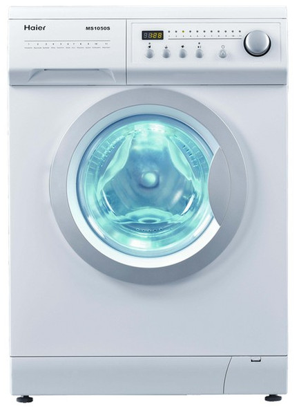 Haier MS1050A Freistehend Frontlader 5kg 1000RPM A+ Weiß Waschmaschine