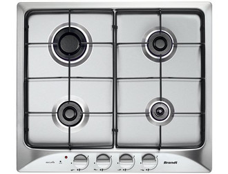 Brandt TE1016X built-in Gas Stainless steel hob