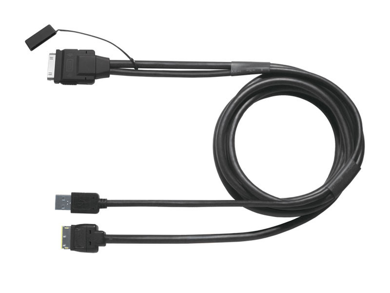 Pioneer CD-IU201S 2m Apple 30-p Black video cable adapter