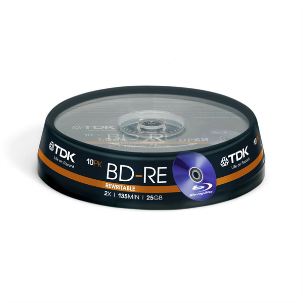 TDK 10 x BD-RE 25GB