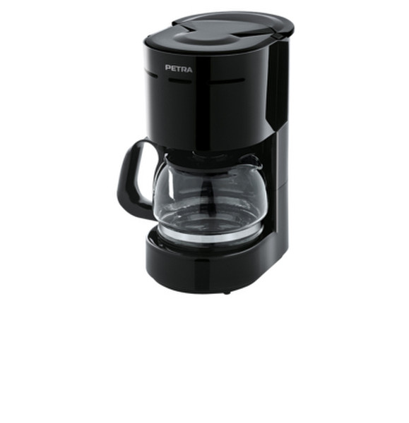 Petra KM 501.07 Drip coffee maker 0.6L 5cups Black