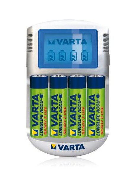 Varta LCD Plug Charger Indoor Blue,Silver