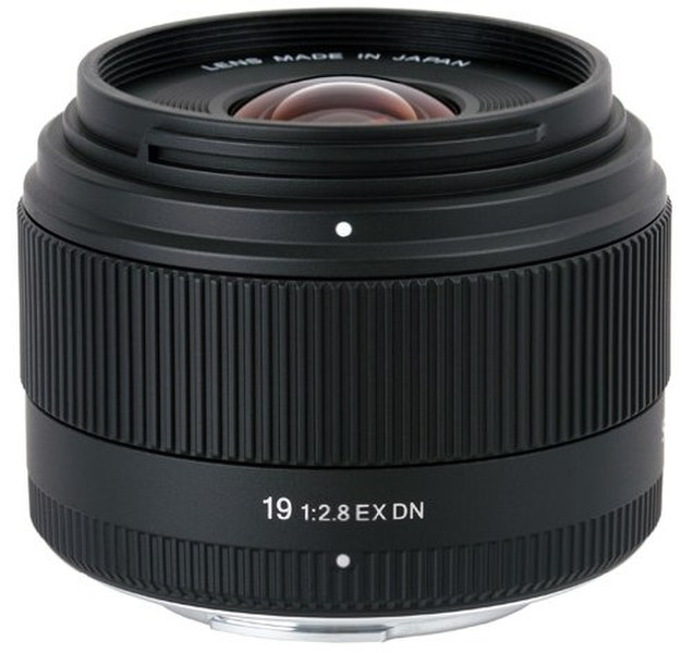 Sigma 19mm F2.8 EX DN Беззеркальный цифровой фотоаппарат со сменными объективами Wide lens Черный
