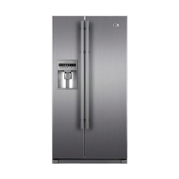 Haier HRF-661RSSAA freestanding 500L A+ Stainless steel side-by-side refrigerator
