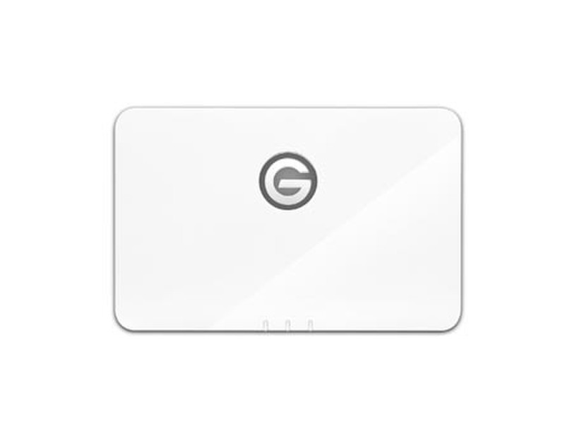 G-Technology 0G02148 2.0 Wi-Fi 500GB White external hard drive