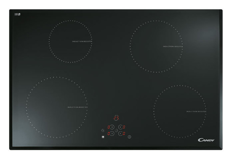 Candy PVI 740 N built-in Electric induction Black hob