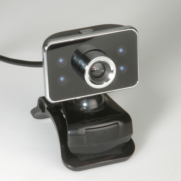 Rotronic Webcam, 5 Mpix, mit Mikrofon und Motivbeleuchtung