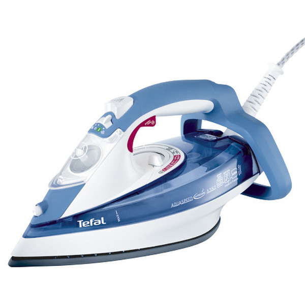 Tefal Aquaspeed Successor 50 Dry & Steam iron 2400Вт Синий, Белый