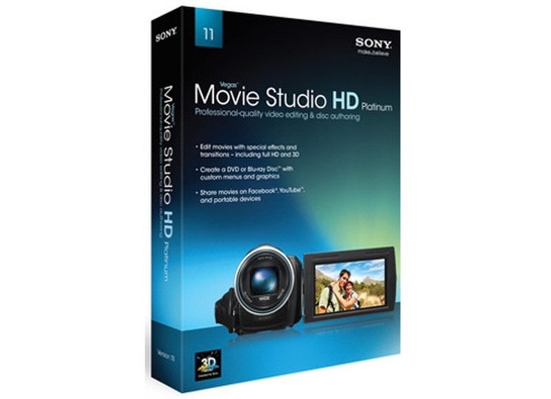 Sony Vegas Movie Studio HD Platinum 11