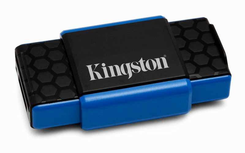 Kingston Technology MobileLite G3 USB 3.0 Reader USB 3.0 Черный, Синий устройство для чтения карт флэш-памяти