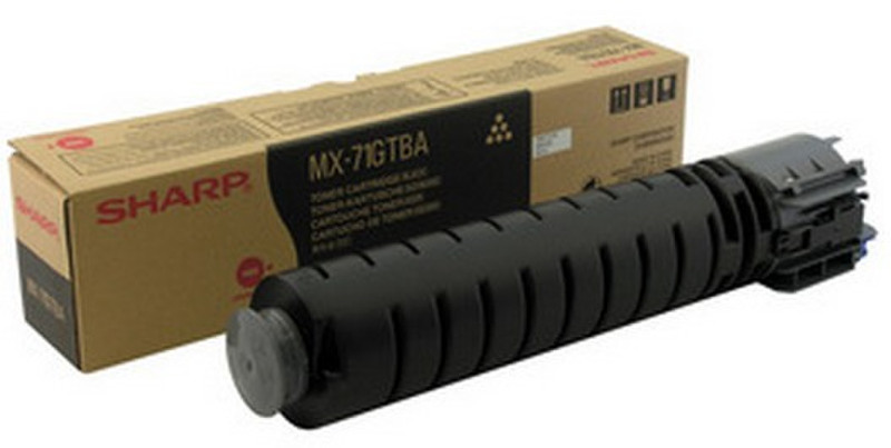 Sharp MX-71GTBA Картридж 42000страниц Черный тонер и картридж для лазерного принтера