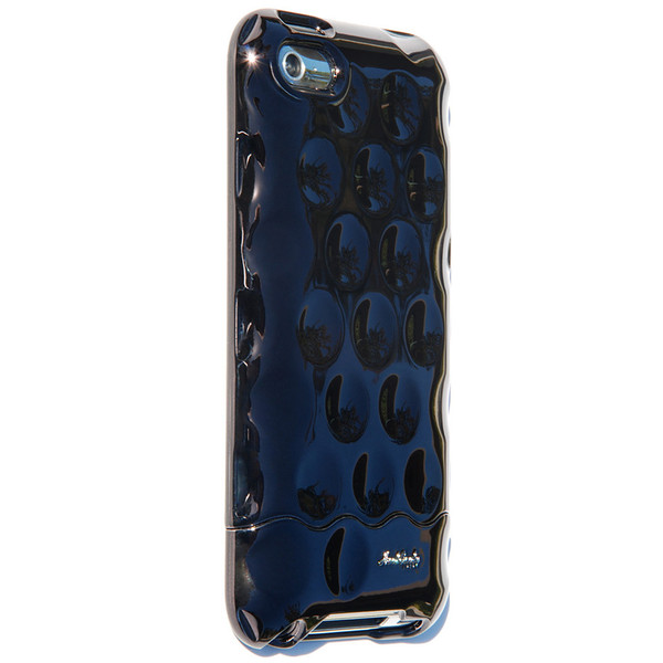 Hard Candy Cases Bubble Slider Soft Touch Cover Black,Chrome