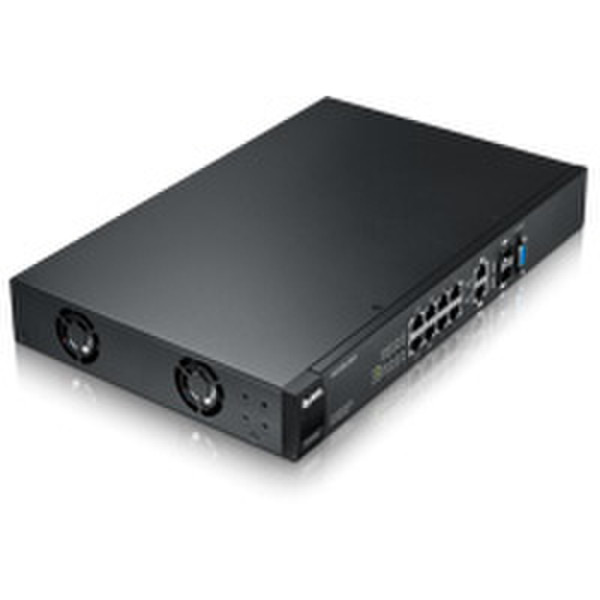 ZyXEL GS2200-8HP Управляемый L2 Power over Ethernet (PoE) Черный