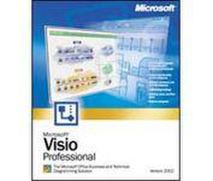 Microsoft Visio Professional 2002 Win32Dutch Document Kit