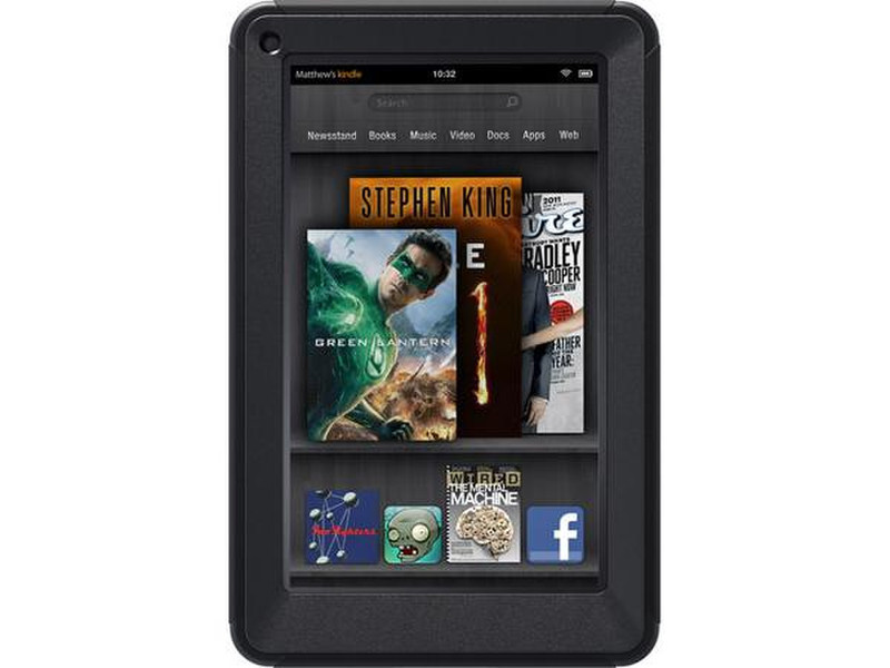 Otterbox Defender Cover case Черный чехол для электронных книг