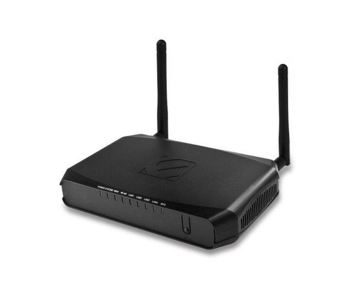 ENCORE ENHWI-2AN42 Schnelles Ethernet Schwarz WLAN-Router