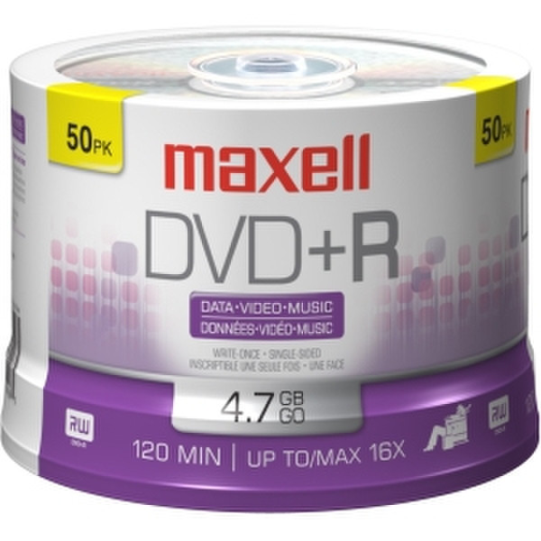 Maxell 4.7GB DVD+R 50pk 4.7ГБ DVD+R 50шт