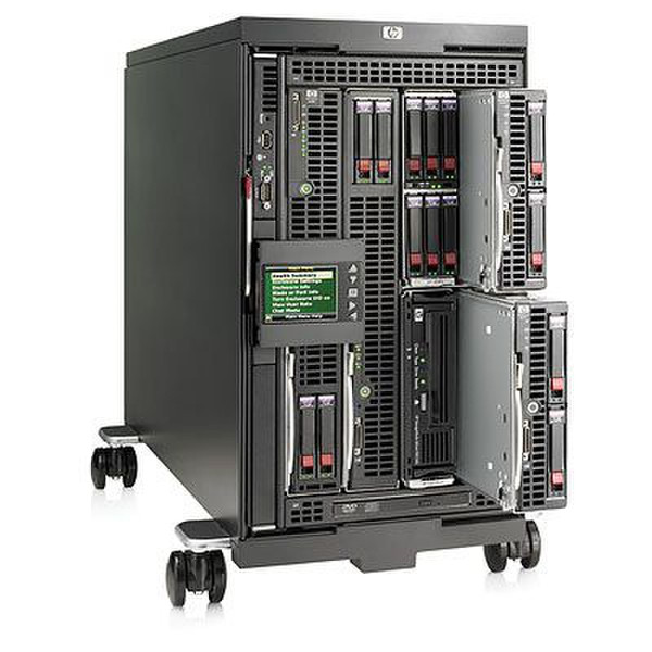 Hewlett Packard Enterprise 458032-B21 Floor Black power rack enclosure