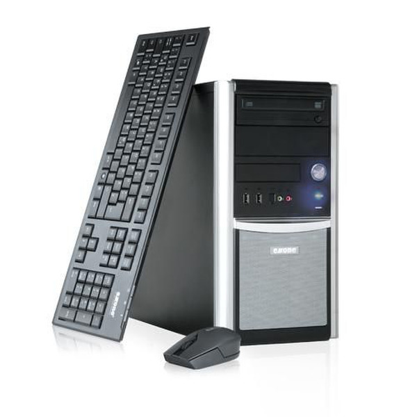 Exone Business 1301 i3-2120 3.3GHz i3-2120 Mini Tower Black,Silver PC
