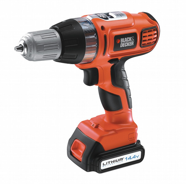 Black & Decker ASL146K Дрель с рукояткой пистолетного типа Литий-ионная (Li-Ion) аккумуляторная комби-дрель