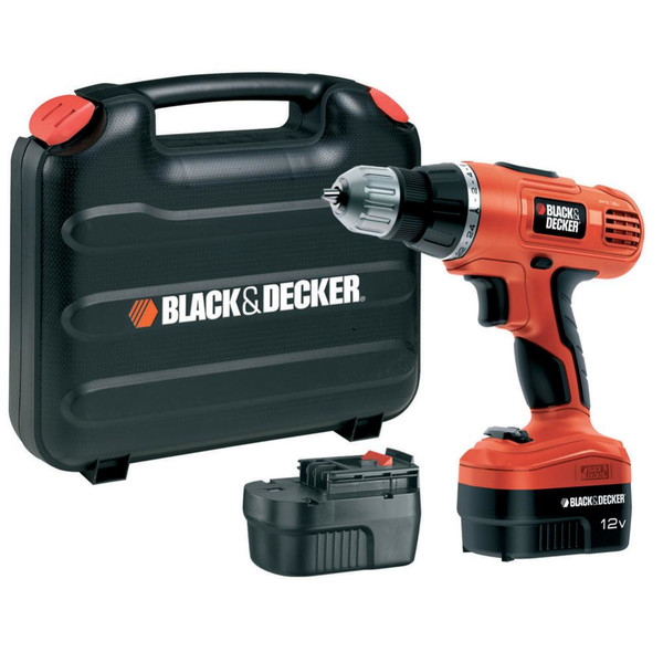 Black & Decker EPC126BK Дрель с рукояткой пистолетного типа аккумуляторная комби-дрель