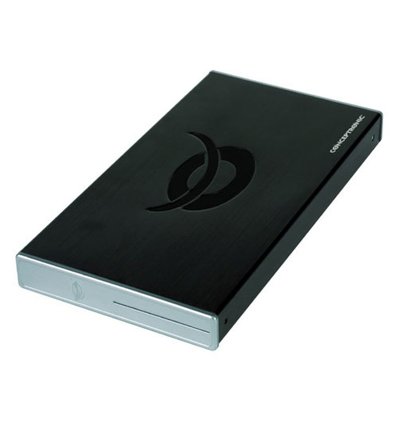 Conceptronic Grab'n'GO 2.5” Hard Disk Drive eSATA/USB 2.0 - 160GB 160GB Black external hard drive