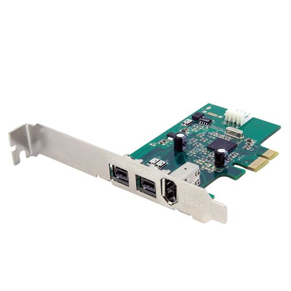 StarTech.com 3 Port 800+400 FireWire PCI Express Schnittstellen Combo Karte