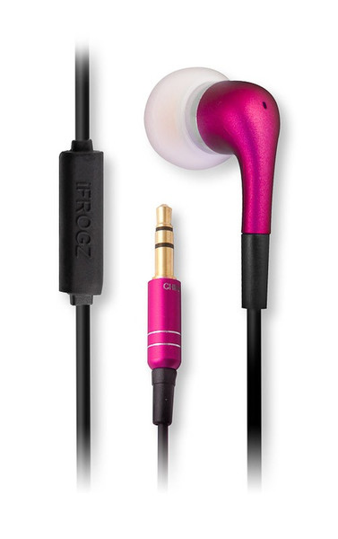 ifrogz EarPollution Luxe Bud Binaural im Ohr Pink