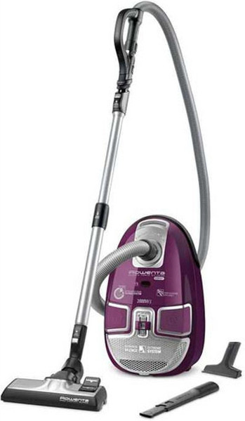 Rowenta Silence Force Extreme Compact Zylinder-Vakuum 3.5l 2000W Kirsche