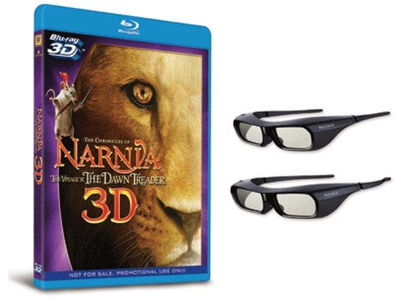 Sony 2OCCHIALIKTTI Black stereoscopic 3D glasses