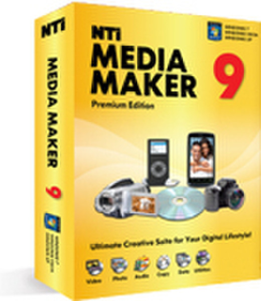 NTI Media Maker 9 Premium, 500u