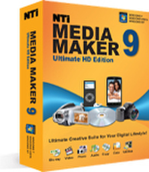 NTI Media Maker 9 Ultimate, 1000u