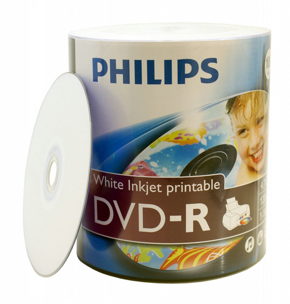 Philips DM4I6U00F/27 4.7ГБ DVD-R чистый DVD