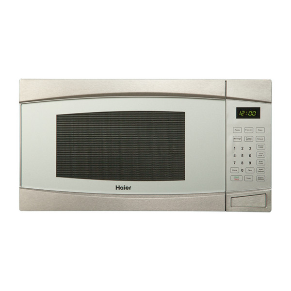 Haier 1.6 Cu. Ft. 1000W 45.31L 1000W Stainless steel