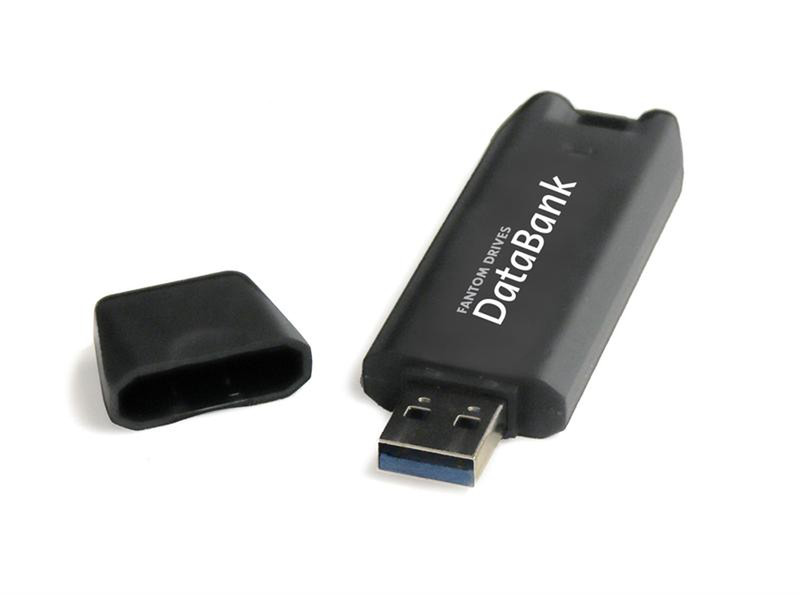 Micronet Fantom Drives DataBank 64GB USB 2.0 64GB USB 2.0 Type-A Black USB flash drive