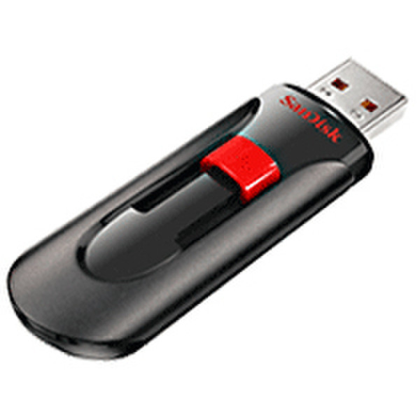 Sandisk Cruzer Glide 64GB 64GB Schwarz, Rot USB-Stick