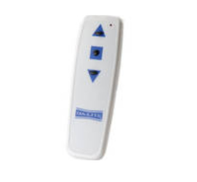 Da-Lite 87388 Беспроводной RF Нажимные кнопки Белый пульт дистанционного управления