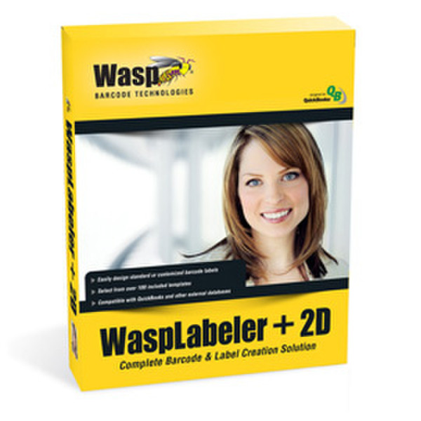 Wasp WaspLabeler +2D (5U) bar coding software