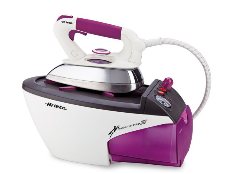 Ariete 6407/7 1.1L Aluminium soleplate Purple steam ironing station