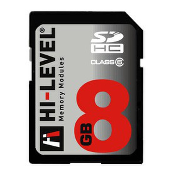 Hi-level 8GB SDHC 8ГБ SDHC Class 6 карта памяти