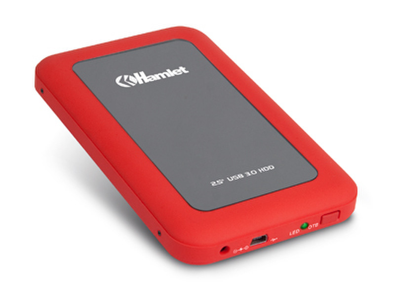 Hamlet 2.5" 500GB USB 3.0 USB Type-A 3.0 (3.1 Gen 1) 500ГБ Красный