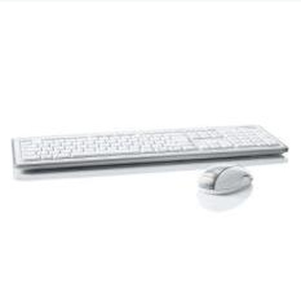Belinea Wireless Keyboard & Mouse o.board US White RF Wireless Weiß Tastatur